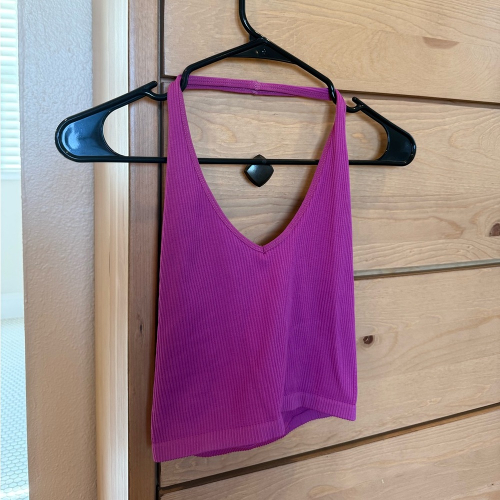 Urban Outfitters Out from Under magenta halter top